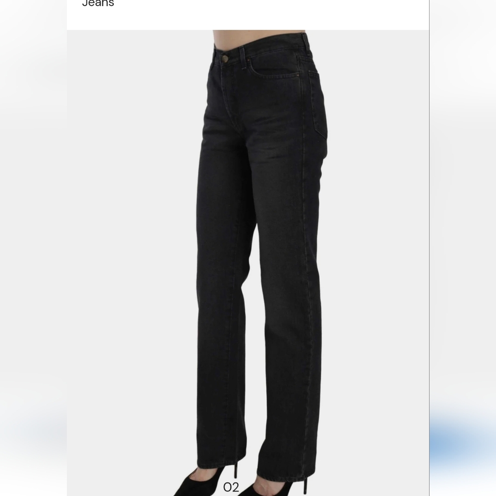 NWT Cavalli Class black high rise jeans
